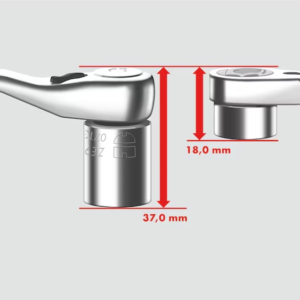 WURTH Conjunto de chave de luneta dupla com roquete Mini 31 peças - Image 5