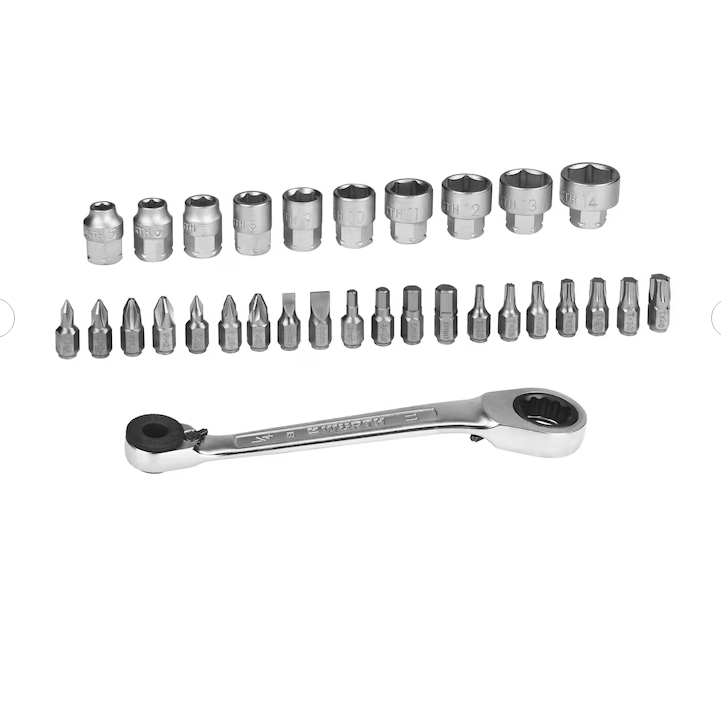 WURTH Conjunto de chave de luneta dupla com roquete Mini 31 peças - Image 2