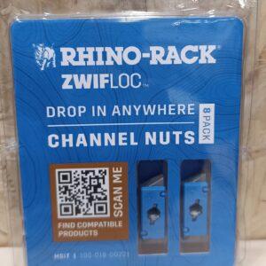 Alternative view of RHINO-RACK Zwifloc Channel Nuts - 8 Pack